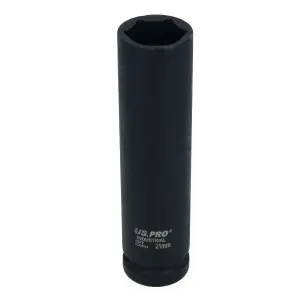 21mm Extra Deep Long Metric MM Impact Socket 1/2" Drive 6 Sided Single Hex