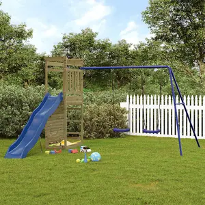 Berkfield Outdoor Playset Impregnated Wood Pine