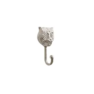 Melody Maison Silver Tiger Head Wall Hook