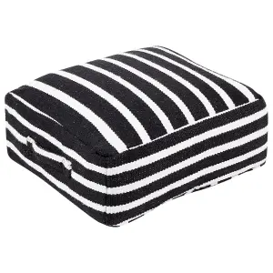 Floor Cushion SETTAT Cotton Black