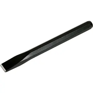 Drop Forged Steel Cold Chisel - 25mm x 250mm - Octagonal Shaft - Metal Chisel