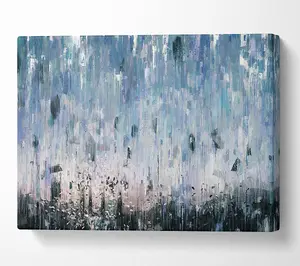 The Abstract Rain Canvas Print Wall Art - Medium 20 x 32 Inches