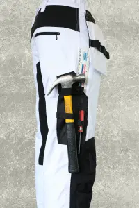 Slim Fit Stretch Painters Trouser With Removable Holster Pockets And Knee Pad Pockets