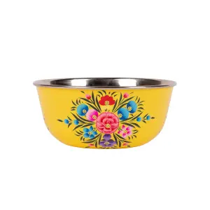 BillyCan - Picnic Bowl - 16.5cm  - Buttercup Pansy