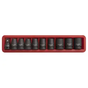 Sealey Impact TRX-Star Female Socket Set 10pc 1/2"Sq Drive