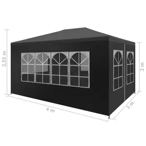 Berkfield Party Tent 3x4 m Anthracite