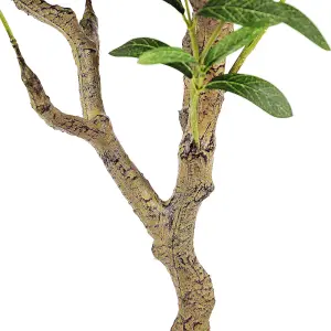 Artificial Olive Tree Tall Fake Olive Tree - 120cm