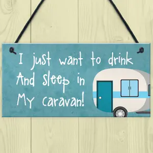 Funny Caravan Sign For Door Caravan Accessories Home Decor Gift