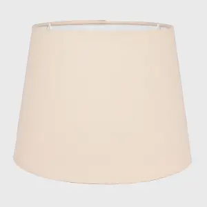 ValueLights Aspen Modern Tapered Table Floor Lamp Light Shade with Beige Fabric Finish