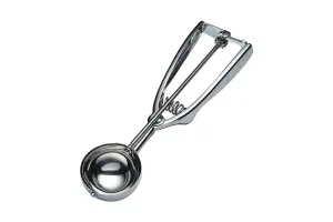 KitchenCraft Deluxe Stainless Steel 4.9cm (49mm) Ice Cream Scoop