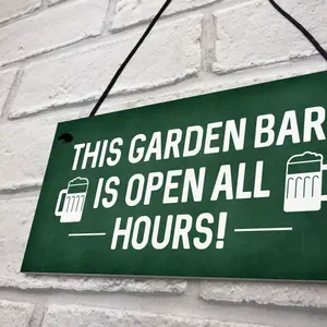 Novelty Home Bar Garden Summerhouse Shed Man Cave Sign Home Gift