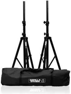 Gorilla Tripod DJ Disco PA Speaker Stands With Carry Bag