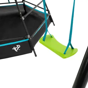 TP Explorer Metal Climbing Frame Set & Swing Black Edition