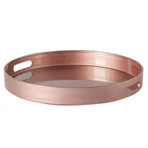 Argon Tableware Plastic Tray Rose Gold