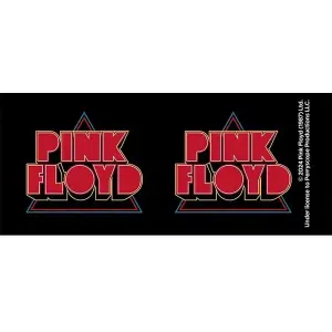 Pink Floyd Retro Logo Ceramic Mug Red (One Size)