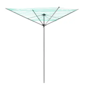 KCT Rotary Washing Line 4 Arm Airer (50m) and Cover