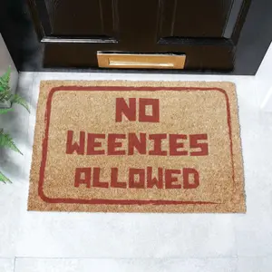 No Dachshunds Allowed Doormat (60 x 40cm)