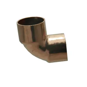 End feed 90° Pipe elbow (Dia)22mm, Pack of 10