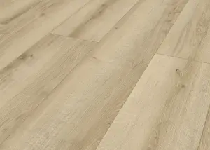 GoodHome Ledbury Wood planks Oak effect Laminate Flooring, 1.799m²