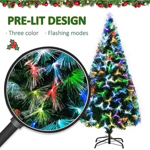 Durham 180cm Lighted Artificial Fir Christmas Tree