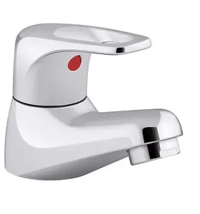 Mira Assist Lever Basin Pillar Taps Chrome Commercial Utility Taps - 1 Pair WRAS