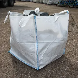 Site Heavy duty white Skip bag 600L 1000kg