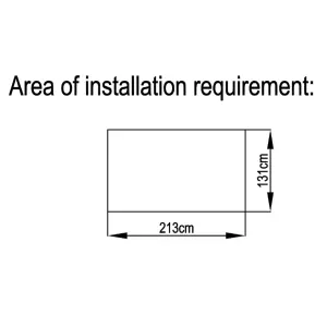 BillyOh Upton Apex Metal Shed - 7x4ft - Green