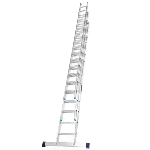 TASKMASTER Aluminium Professional Extension Ladder - 4.0m Triple