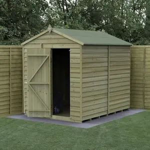 4LIFE Apex Shed 6x8 - Single Door - No Window