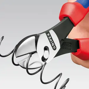 Knipex Twinforce Diagonal Cutters With Bevel 180Mm - 1 Piece