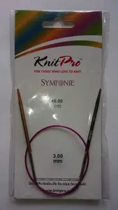 SYMFONIE FC 40X3 - Symfonie: Knitting Pins: Circular: Fixed: 40cm x 3.00mm - KnitPro