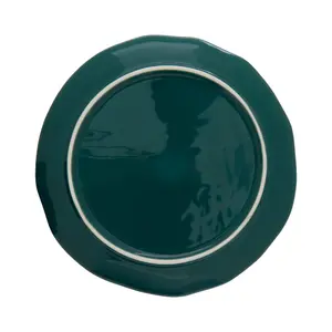 Maison by Premier Bali Dark Green Canape Plate