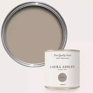 Laura Ashley Truffle Matt Emulsion Paint Sample