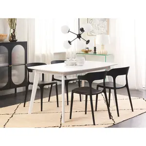 Aveya Dining Chair (Set of 4) Black