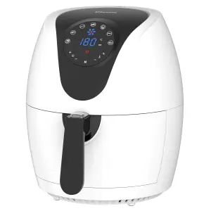 EMtronics Digital Large 4.5L Air Fryer with 60 Minute Timer - White