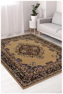 Maestro Collection Traditional Design Rug in Brown  4470 B55