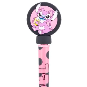 Lilo & Stitch Angel Pen And Topper Pink/Black (One Size)