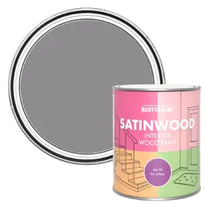 Rust-Oleum Iris Satinwood Interior Paint 750ml