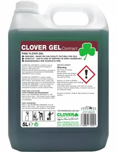 Clover Chemicals Clover Gel Concentrate Floor Cleaner Pine 5l