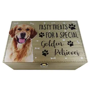 Golden Retriever Treat Box Dewitt Decorative Box