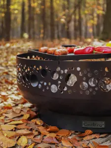 Cook King Boston 80cm Decorative Fire Bowl