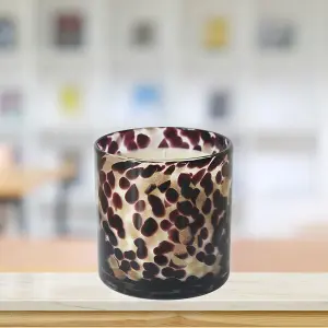 Desire Pomegranate Noir Scented Glass Soy Wax Candle