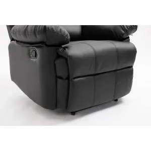 Hawthorne Recliner Armchair Black