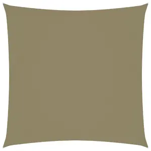 Berkfield Sunshade Sail Oxford Fabric Square 7x7 m Beige