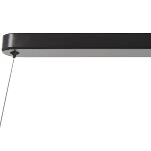 Metal LED Pendant Lamp Black BODRI