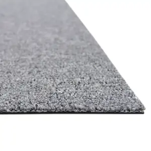 20 x Carpet Tiles 5m2  Platinum Grey