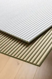 Naturewall Reeded Wood Panel - Unprimed - 2.4m