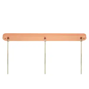 Interiors by Premier Jasper 3 Pendant Light with Copper Finish