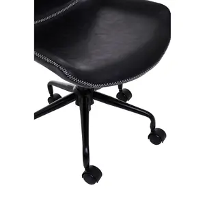 Interiors by Premier Bloomberg Black Home Office Chair