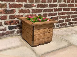 2pc Regular Square Planter Set